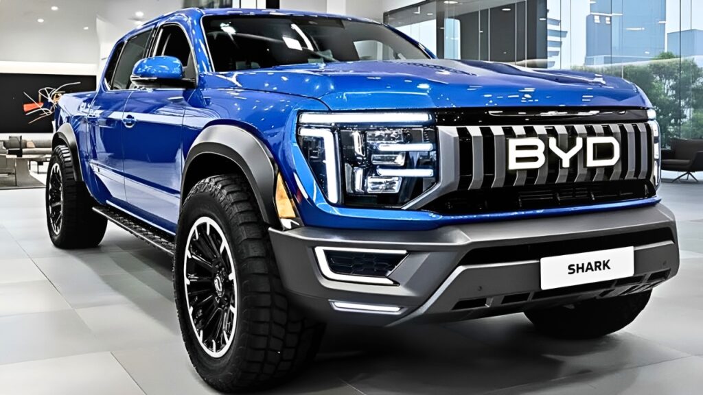 Pickup Híbrida Enchufable BYD Shark – Camioneta Moderna y Potente con Tecnología Eléctrica Avanzada