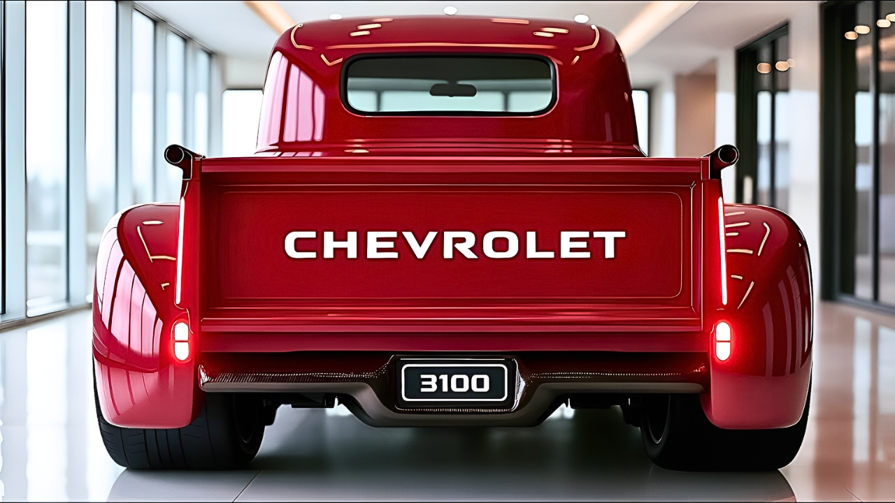 Pickup Clásica Chevrolet 3100 – Camioneta Vintage Icónica con Diseño Retro y Estilo Atemporal